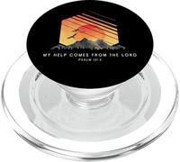 Mi Ayuda Viene del Señor Salmo 121:2 - Biblia Religiosa PopSockets PopGrip para MagSafe