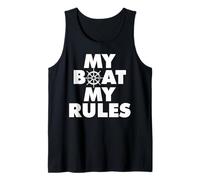MI Barco MIS Reglas Camiseta sin Mangas
