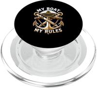 Mi Barco Mis Reglas Capitán Agua Estilo de Vida PopSockets PopGrip para MagSafe
