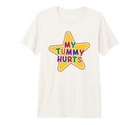 Mi Barriga Duele | Lindo Kidcore malestar estomacal Kiddish Brillante Camiseta Premium