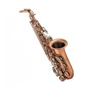 Mi Bemol Alto Saxofón Grado Examen Rendimiento Rojo Antiguo Doble Costilla Boca Grande Con Maleta De Cuero