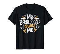 Mi Bernedoodle Posee Divertido Mamá Humor Doodle Dueño De Camiseta