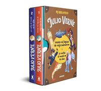 Mi biblioteca Julio Verne (Julio Verne para niños): Estuche con: Vuelta al mundo en 80 días y Veinte mil leguas de viaje submarino (Peques)