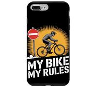Mi bicicleta Mis reglas Viajes en bicicleta Carcasa para iPhone 7 Plus/8 Plus