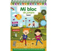 Mi bloc de juegos 6-7 años (MI bloc de juegos y pegatinas)