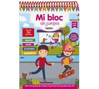 Mi bloc de juegos 9-10 años (MI bloc de juegos y pegatinas)