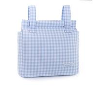 Mi bollito - Bolsa Organizadora de Cochecitos para Mamá, bolsa Carrito Bebe, multifuncional de gran capacidad para almacenar. (Azul)