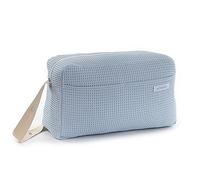 Mi Bollito - Bolso para carrito de bebé. Bolsa organizadora práctica, elegante y multifuncional de gran capacidad. Producto fabricado en España. (Azul claro)