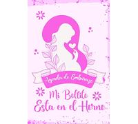 Mi Bollito esta en el Horno MI AGENDA DE EMBARAZO ❤️❤️: ❤️ DIARIO DE EMBARAZO con mas de 80 hojas "6x9" diseñada con espacios para escribir, emociones, y resultados de controles médicos