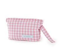 mi bollito - Neceser de Bebé. Pañalera vichi de algodón. Bolso Organizador pequeño para Accesorios de Aseo e higiene del bebé. Práctico y cómodo de Llevar. (Rosa)