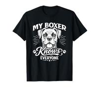 Mi Boxeador Conoce a Todos Camiseta