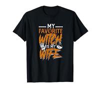 Mi bruja favorita es mi esposa - Esposa bruja de Halloween Camiseta