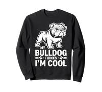 Mi Bulldog Piensa Que Soy un Amante de los Perros canino Sudadera