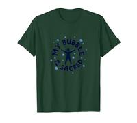 Mi Burbuja Es Sagrada No Amigable No Toque Introvertido Camiseta, Hombre, Verde Bosque, M