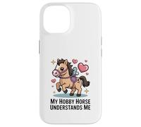 Mi Caballo Aficionado me Entiende, Lindo Poni Kawaii Carcasa para iPhone 14