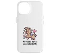 Mi Caballo Aficionado me Entiende, Lindo Poni Kawaii Carcasa para iPhone 14
