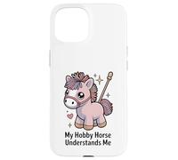 Mi Caballo Aficionado me Entiende, Lindo Poni Kawaii Carcasa para iPhone 15