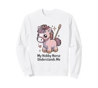 Mi Caballo Aficionado me Entiende, Lindo Poni Kawaii Sudadera