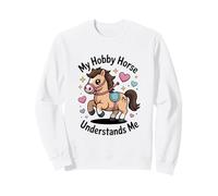 Mi Caballo Aficionado me Entiende, Lindo Poni Kawaii Sudadera