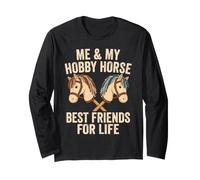 Mi Caballo Aficionado y yo Somos Mejores Amigos de por Vida Hobby Horsing Manga Larga