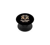 Mi Caballo Aficionado y yo Somos Mejores Amigos de por Vida Hobby Horsing PopSockets PopGrip Adhesivo