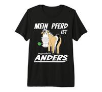 Mi Caballo es de Alguna Manera Diferente Fjordi Divertido Caballo fiordo Camiseta Premium