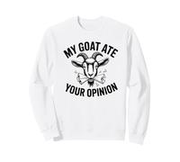 Mi Cabra se comió tu opinión Granja sarcástica Divertida Sudadera