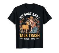 Mi Cabra y yo hablamos Basura de ti Camiseta