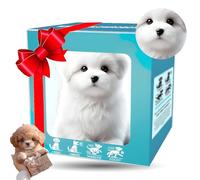 Mi Cachorro Robot Realista Inteligente, Mascota Robótica Interactiva para Adultos, Amantes De Las Mascotas, Caminar, Ladrar Y Menear La Cola F