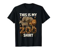 Mi camiseta del zoo - Aventura salvaje en la sabana Camiseta