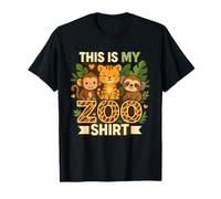 Mi camiseta del zoo - Aventura salvaje en la sabana Camiseta