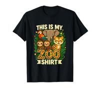 Mi camiseta del zoo - Aventura salvaje en la sabana Camiseta