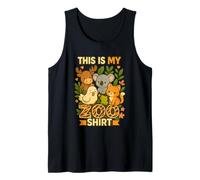 Mi camiseta del zoo - Aventura salvaje en la sabana Camiseta sin Mangas