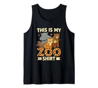 Mi camiseta del zoo - Aventura salvaje en la sabana Camiseta sin Mangas