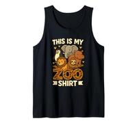 Mi camiseta del zoo - Aventura salvaje en la sabana Camiseta sin Mangas