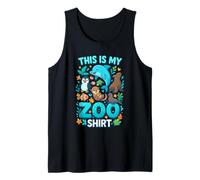 Mi camiseta del zoo - Aventura salvaje en la sabana Camiseta sin Mangas