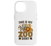 Mi camiseta del zoo - Aventura salvaje en la sabana Carcasa para iPhone 14