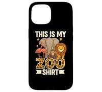Mi camiseta del zoo - Aventura salvaje en la sabana Carcasa para iPhone 15