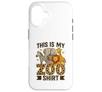 Mi camiseta del zoo - Aventura salvaje en la sabana Carcasa para iPhone 16
