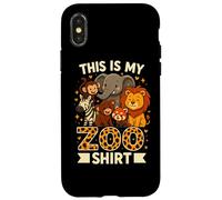 Mi camiseta del zoo - Aventura salvaje en la sabana Carcasa para iPhone X/XS