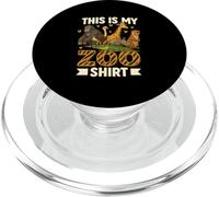 Mi camiseta del zoo - Aventura salvaje en la sabana PopSockets PopGrip para MagSafe