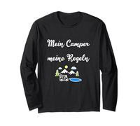 Mi Camper Mis Reglas Caravana Camping Naturaleza Manga Larga