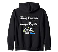 Mi Camper Mis Reglas Caravana Camping Naturaleza Sudadera con Capucha