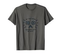 Mi Cara Cuando Alguien Dice Que no Hay WiFi Humor tecnológico Divertido Camiseta, Hombre, Asfalto, M