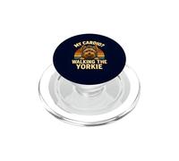 Mi Cardio Caminando El Yorkie Divertido Yorkshire Terrier Dueño PopSockets PopGrip para MagSafe