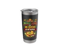 Mi Casa Es Su Casa Pero Mi Queso Es Mi Queso Cinco de Mayo Vaso térmico de acero inoxidable de doble pared