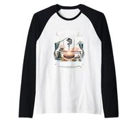 Mi casa huele a spa y ese es mi trabajo Aromaterapia Camiseta Manga Raglan