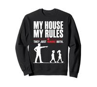 Mi Casa Mis Normas Papá Humor Divertido Sudadera