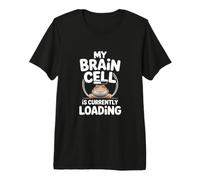 Mi célula Cerebral está Cargando una Broma de dragón Barbudo Camiseta Premium