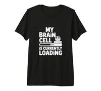 Mi célula Cerebral está Cargando una Broma de dragón Barbudo Camiseta Premium